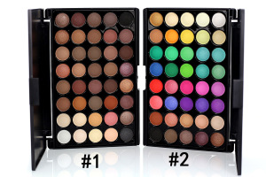 OEM Matte Pearl Color Earth 40 Colors Black Case Long Lasting Eye Shadow Makeup