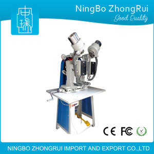 Automatic Two-Headed Eyelet Machine for Cartonbox/Leather/Paper Bag/Belt/Tag/Shoes